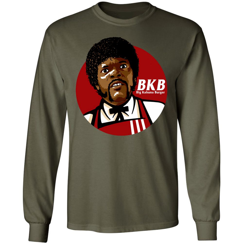 Long Sleeve T-Shirt - PZ5DEXPR - Military Green - 7