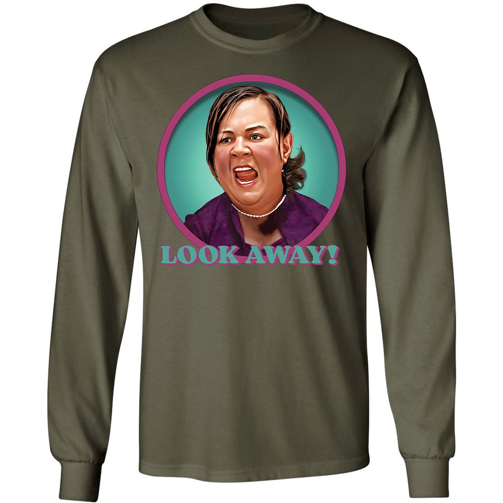 Long Sleeve T-Shirt - 83NJV3DZ - Military Green - 7
