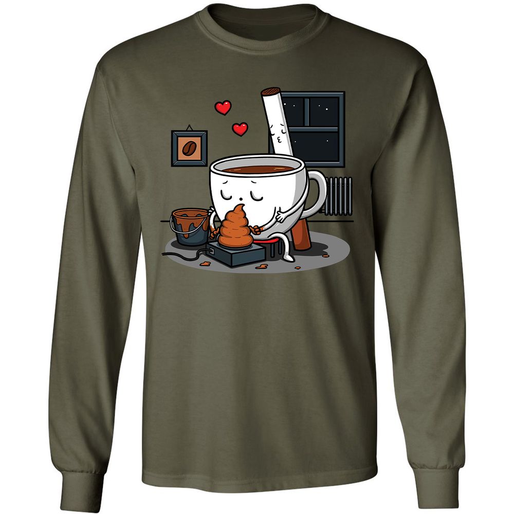 Long Sleeve T-Shirt - G1G8UFGU - Military Green - 7