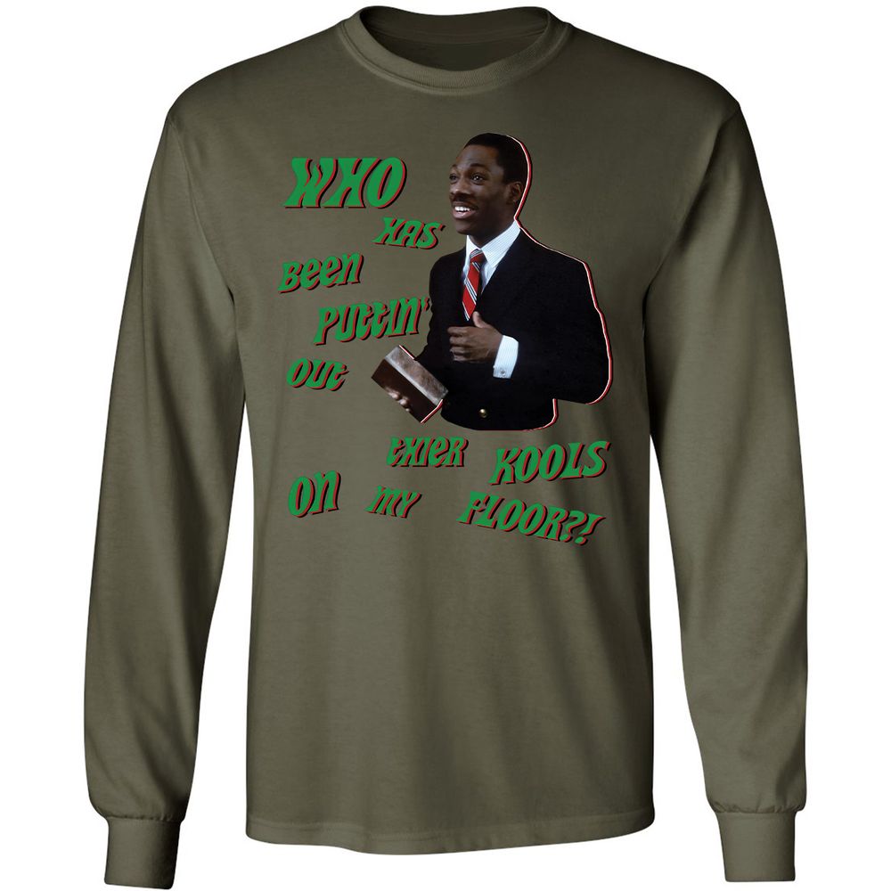 Long Sleeve T-Shirt - SDKLV2P5 - Military Green - 7