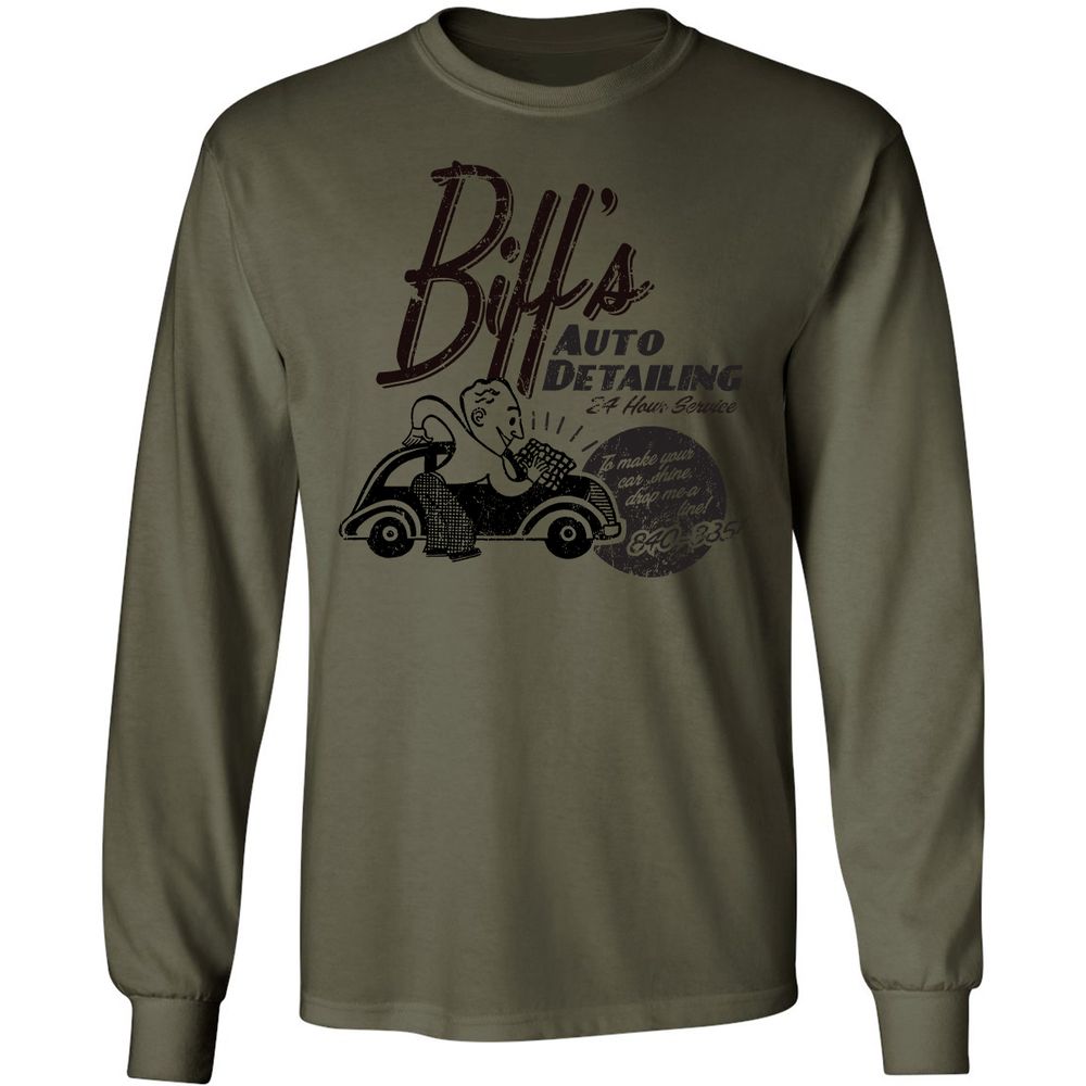 Long Sleeve T-Shirt - NB21MR41 - Military Green - 7