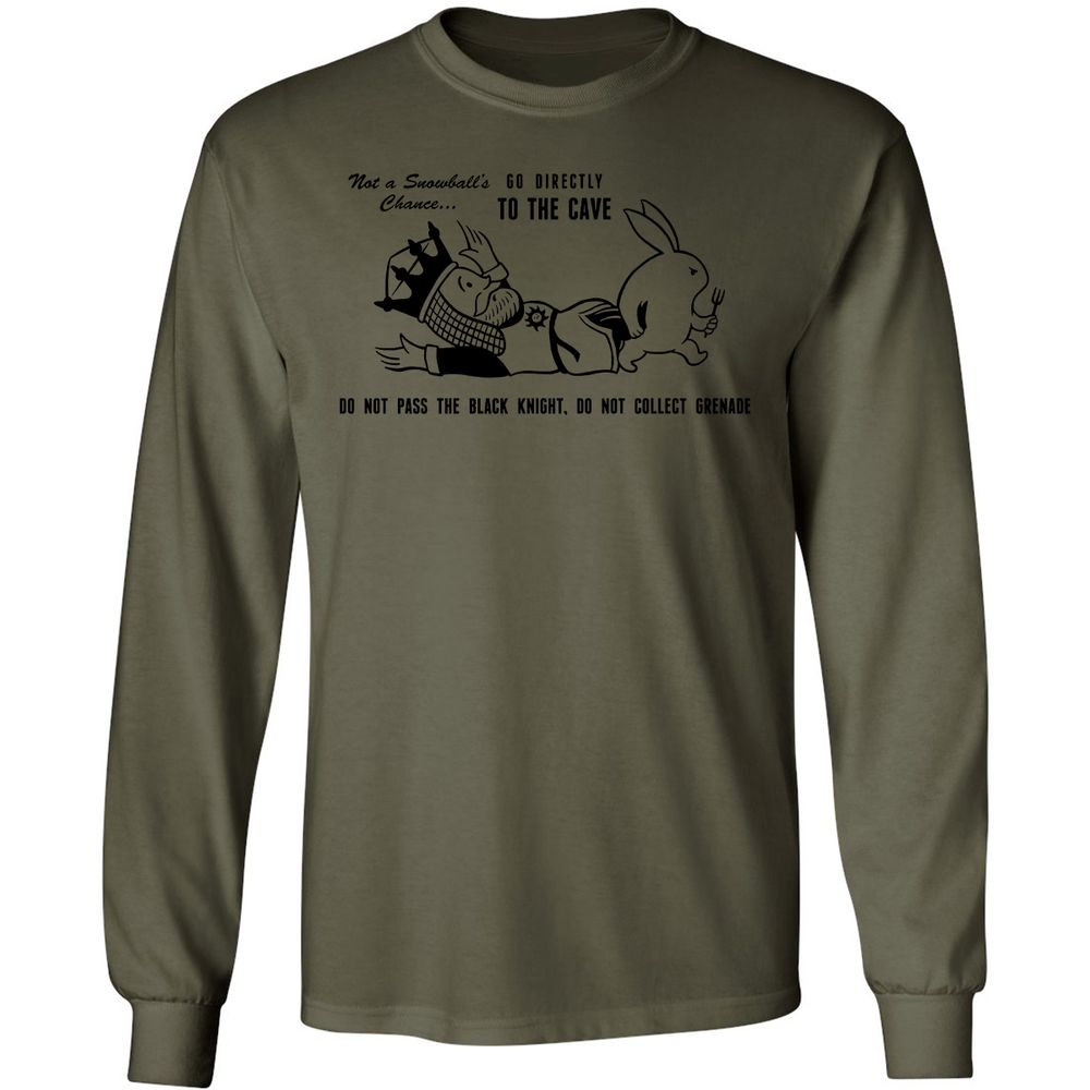 Long Sleeve T-Shirt - QNDSKGCR - Military Green - 7