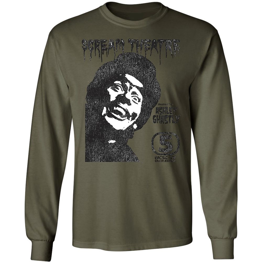 Long Sleeve T-Shirt - 6RA2EL7E - Military Green - 7