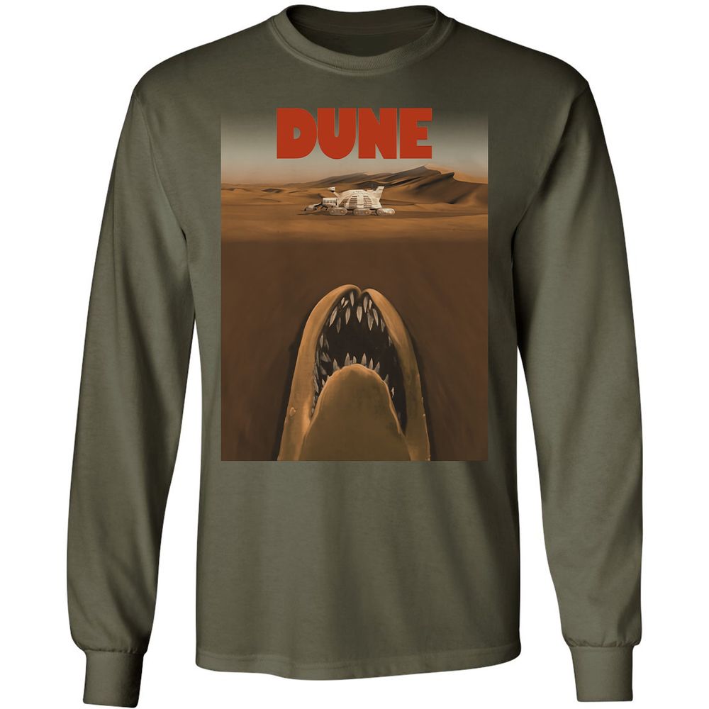 Long Sleeve T-Shirt - TAQF3TS7 - Military Green - 7