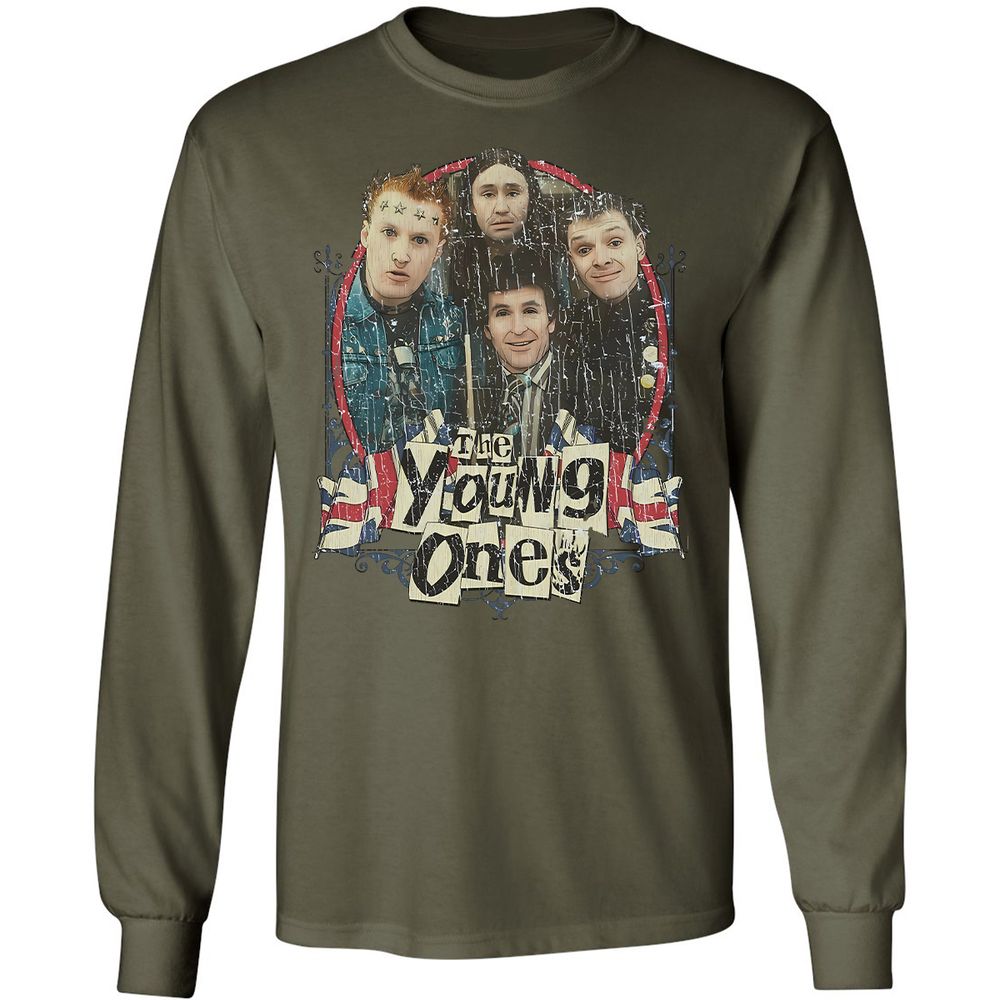 Long Sleeve T-Shirt - 6HBFT6YX - Military Green - 7