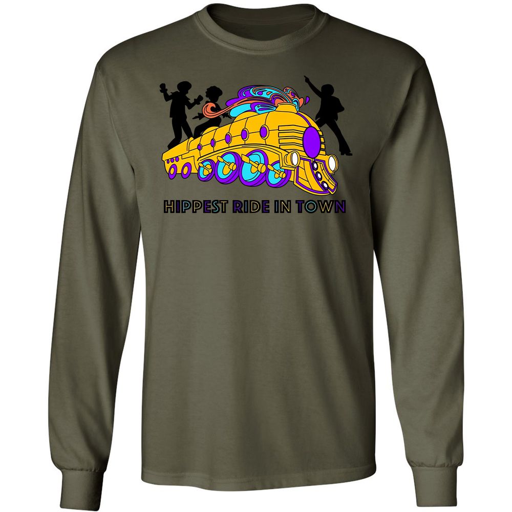 Long Sleeve T-Shirt - A286W23L - Military Green - 7