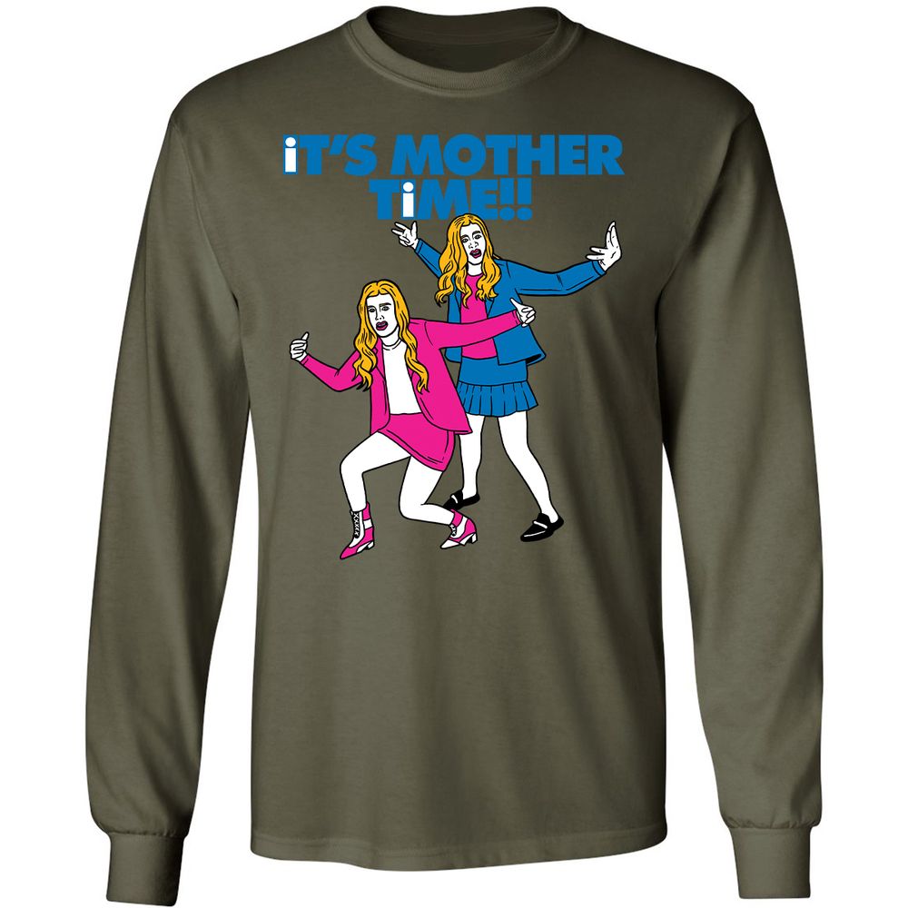 Long Sleeve T-Shirt - 4LR9VDXJ - Military Green - 7