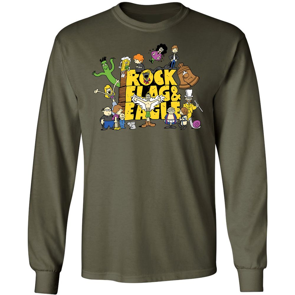 Long Sleeve T-Shirt - K9ANK3RR - Military Green - 7