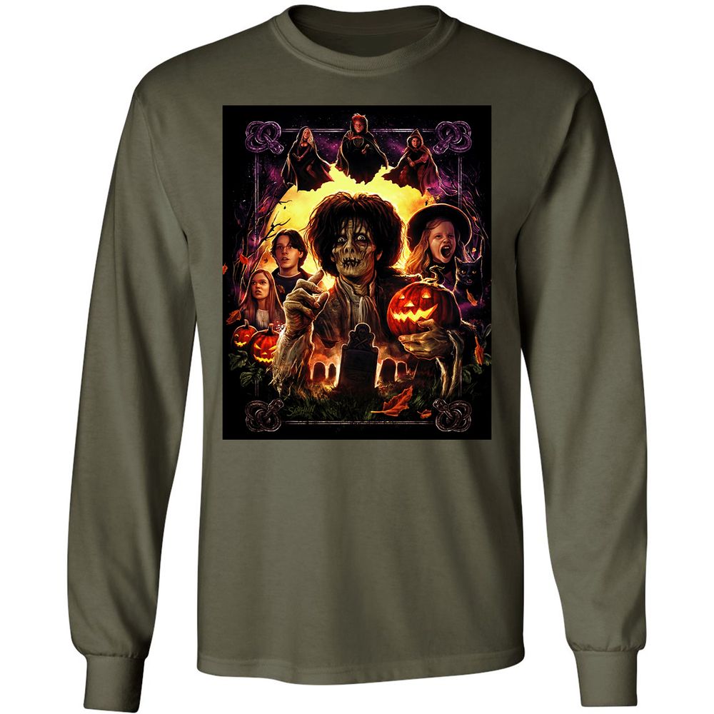 Long Sleeve T-Shirt - L8AQPLTC - Military Green - 7