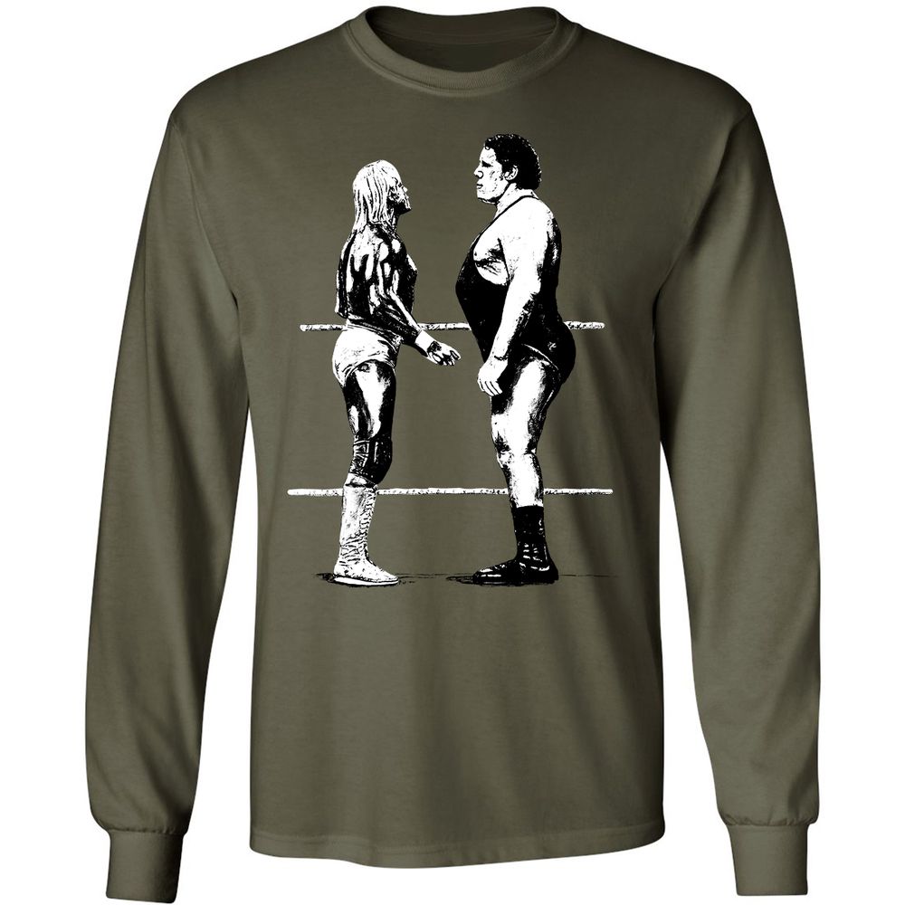 Long Sleeve T-Shirt - 7VLVQ91V - Military Green - 7