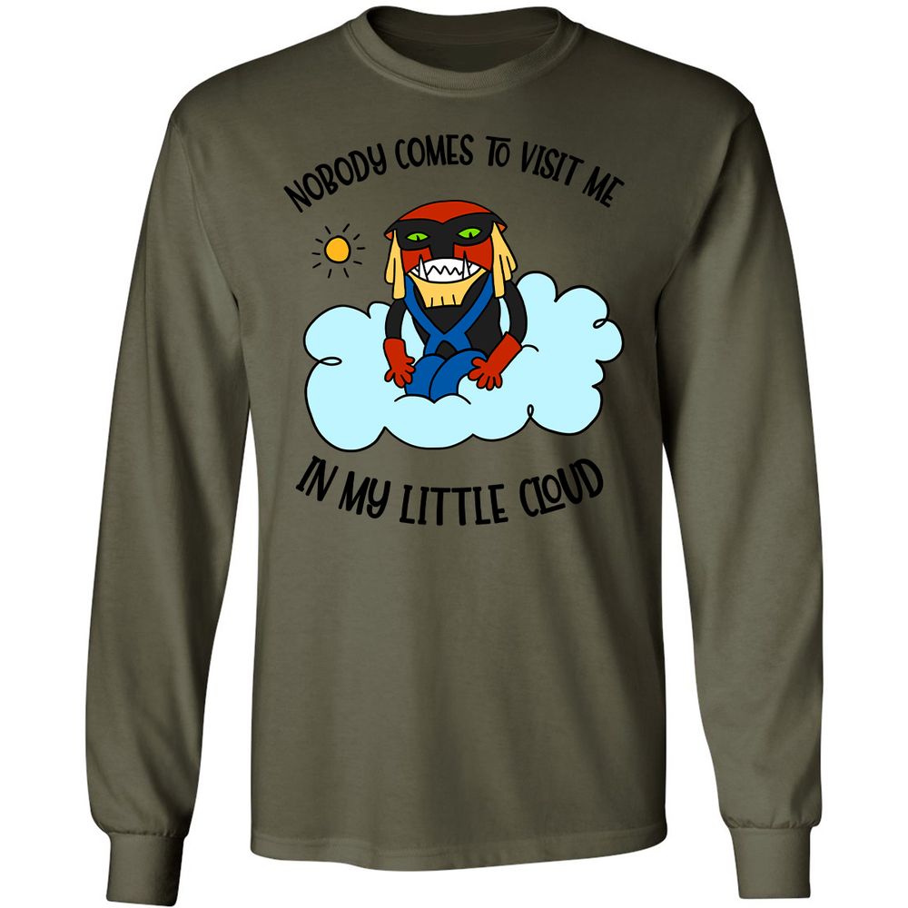 Long Sleeve T-Shirt - JFAGZMTR - Military Green - 7