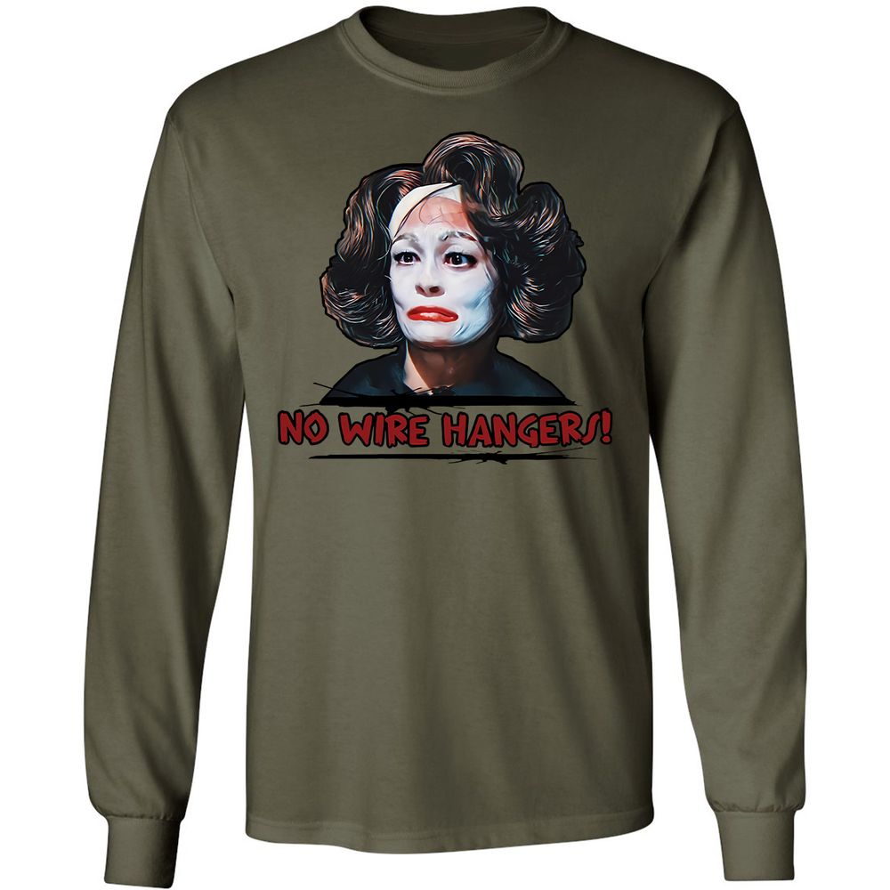 Long Sleeve T-Shirt - KM5RQQBV - Military Green - 7