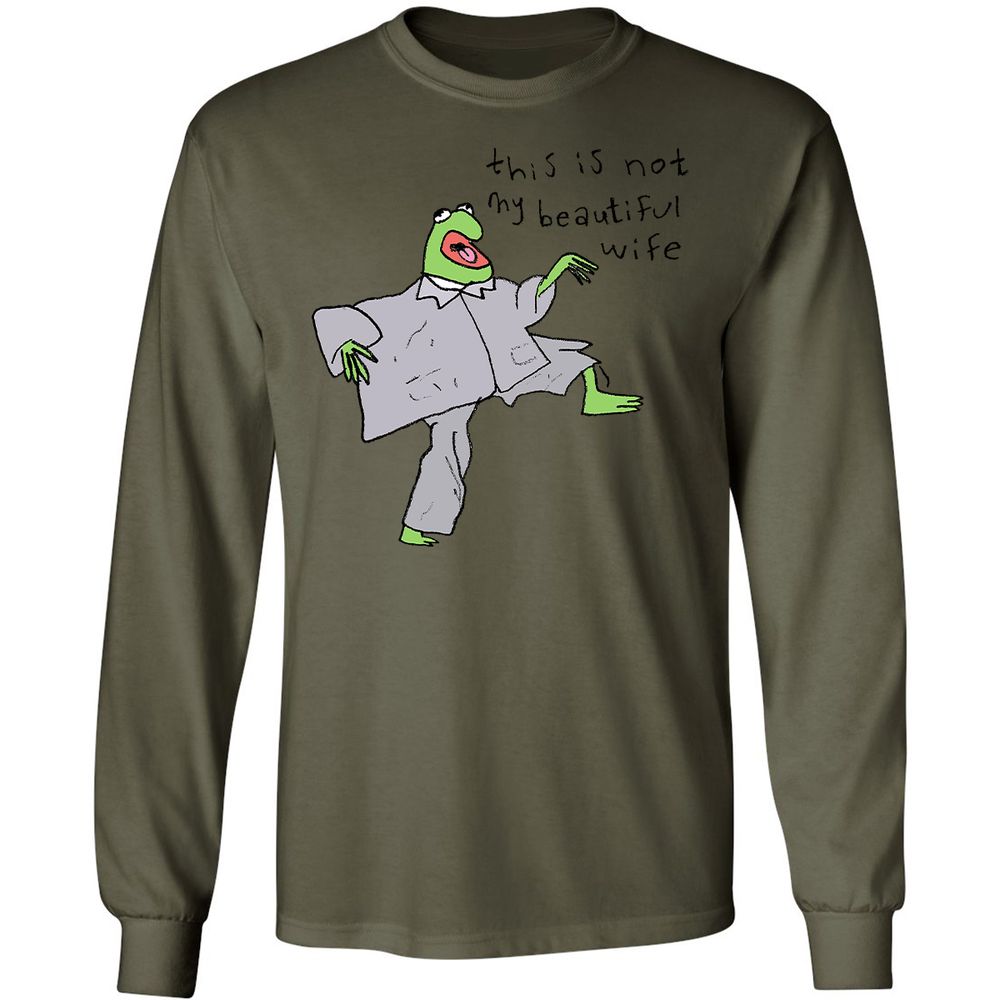 Long Sleeve T-Shirt - 3GSB3F2S - Military Green - 7