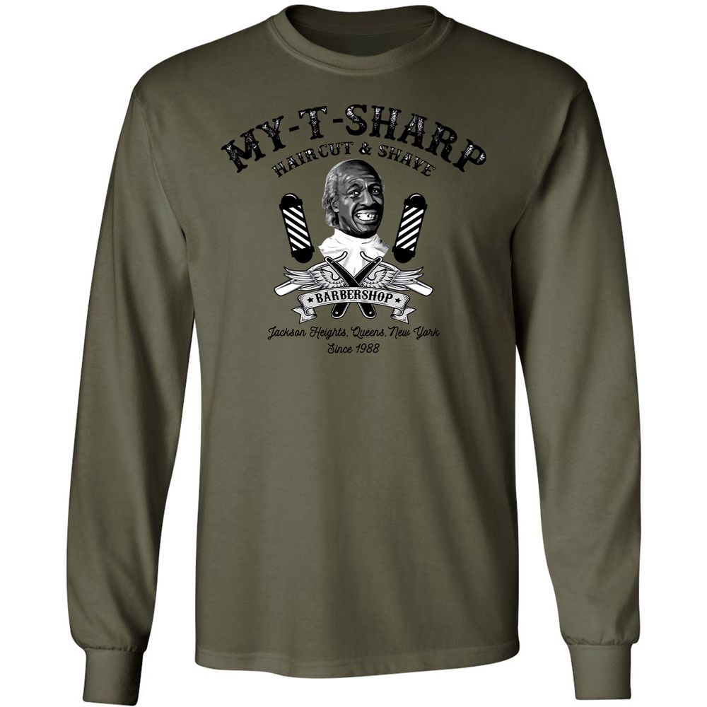Long Sleeve T-Shirt - NH91HRKU - Military Green - 7