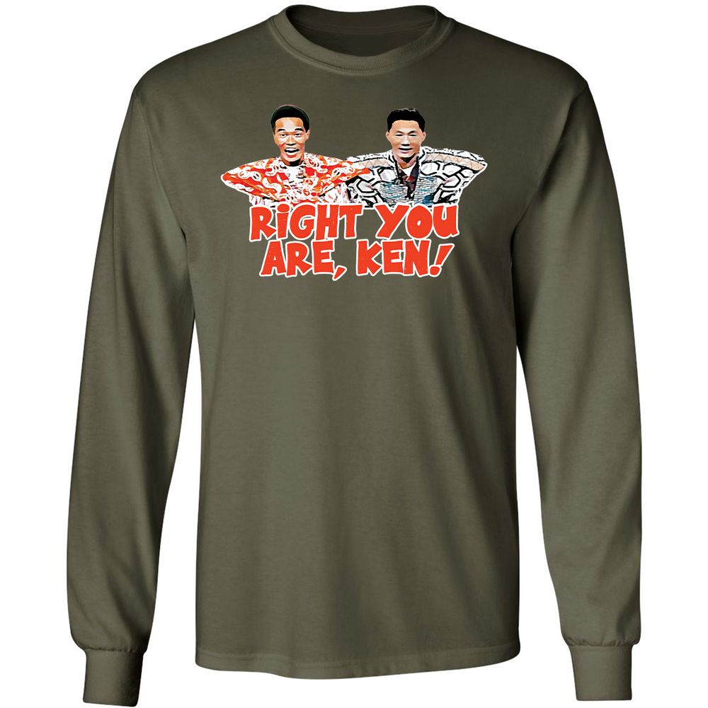 Long Sleeve T-Shirt - 2ZEUXM83 - Military Green - 7
