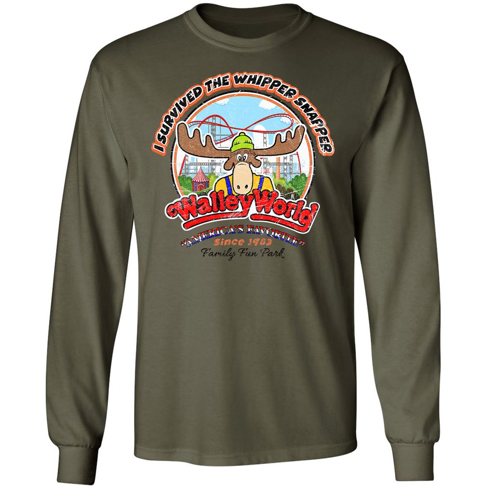 Long Sleeve T-Shirt - Q4EPV7E1 - Military Green - 7