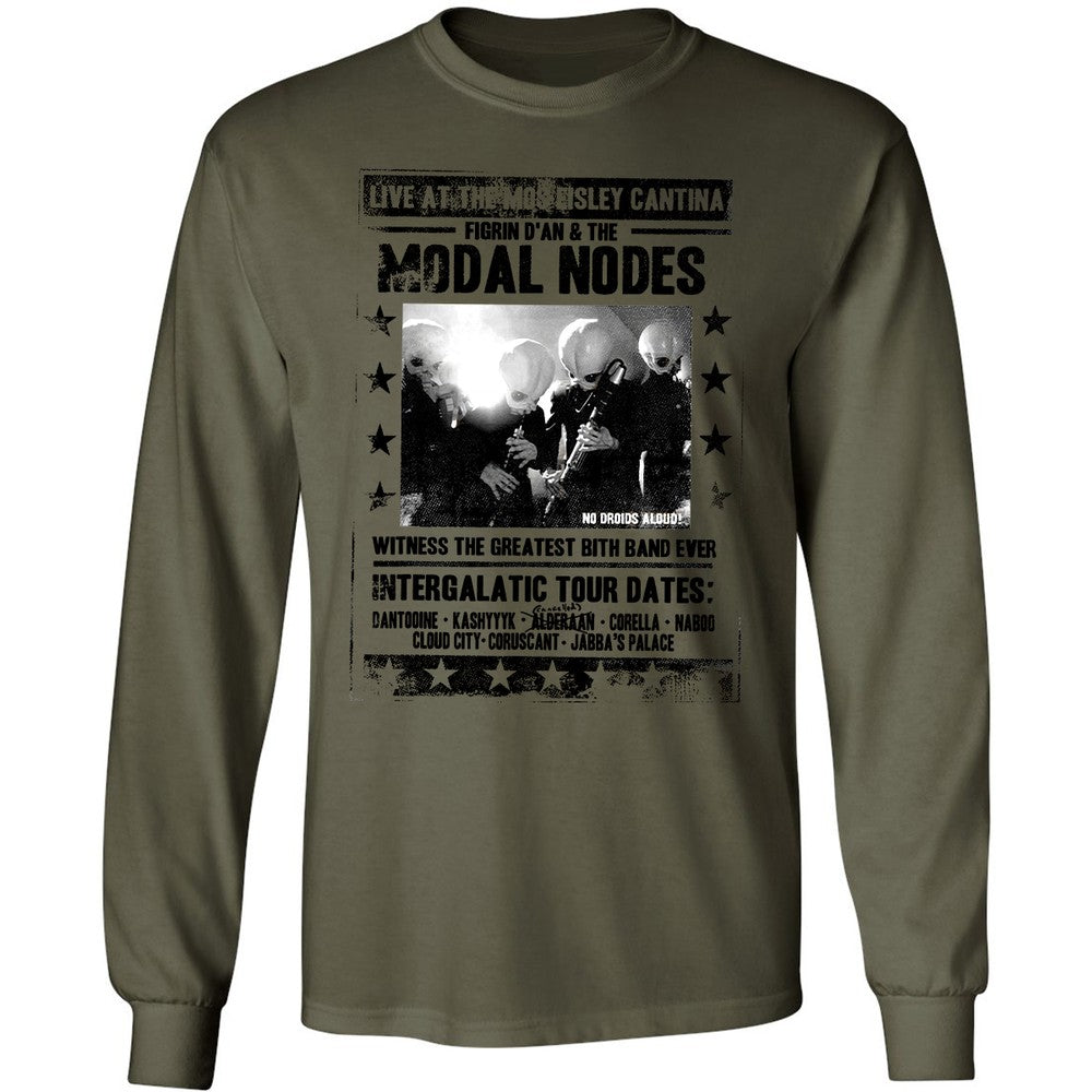 Long Sleeve T-Shirt - ZNAL8GVX - Military Green - 7