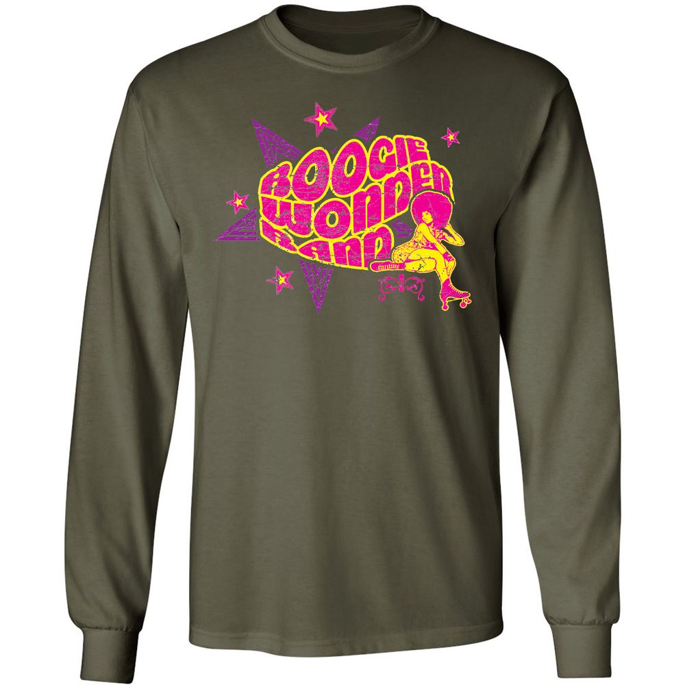 Long Sleeve T-Shirt - 9JTJ7B5F - Military Green - 7