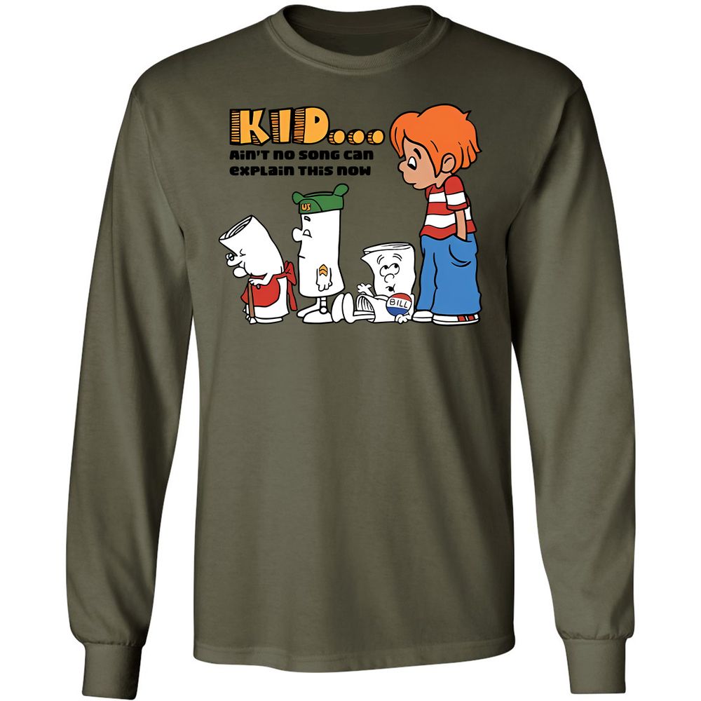 KID… Ain’t no song can explain this now - Military Green - 7