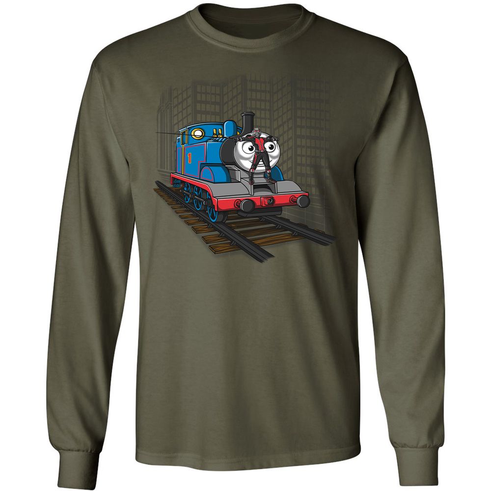 Long Sleeve T-Shirt - 1E9TN624 - Military Green - 7