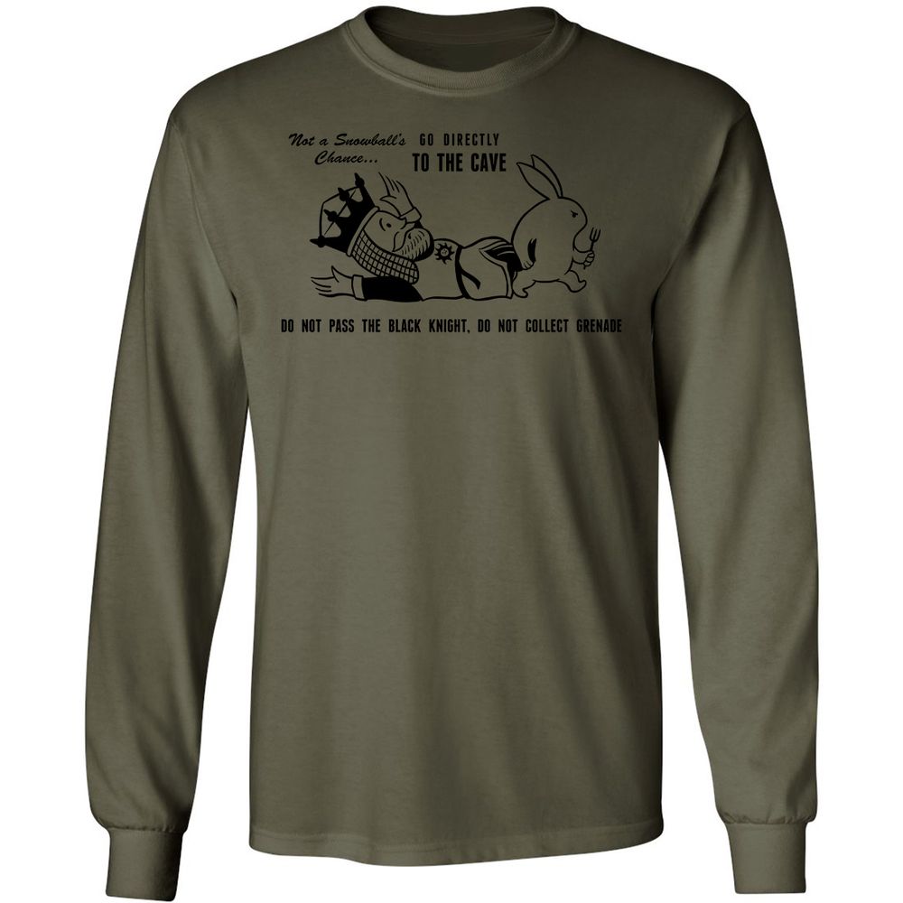 Long Sleeve T-Shirt - 9N9UL4KZ - Military Green - 7