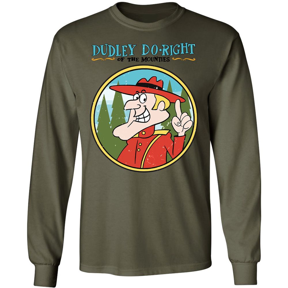 Long Sleeve T-Shirt - 16YS7KM1 - Military Green - 7