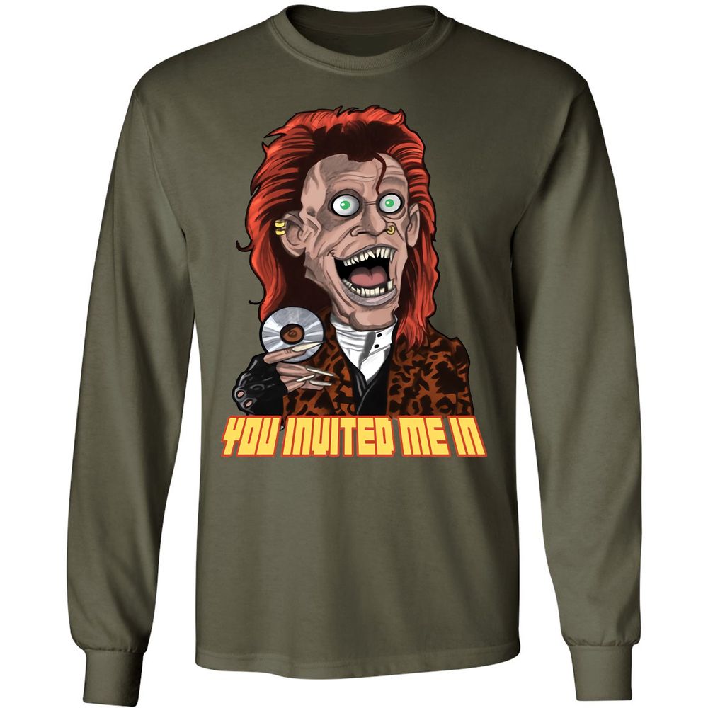 Long Sleeve T-Shirt - X9B12Q48 - Military Green - 7