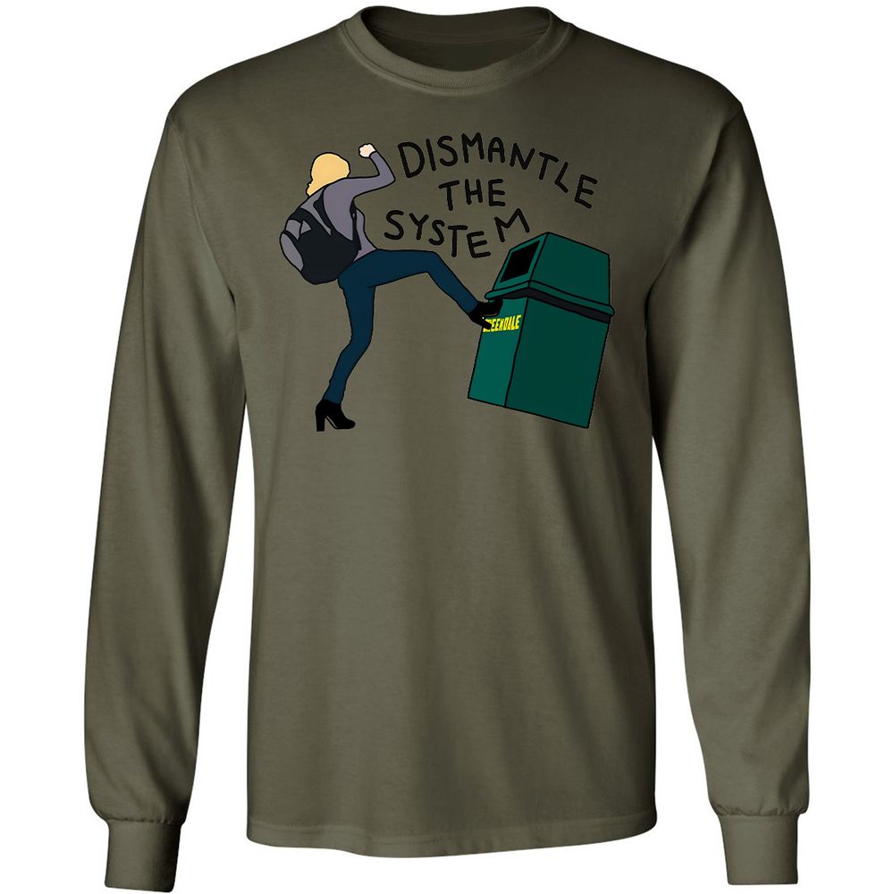Long Sleeve T-Shirt - ET15W6N8 - Military Green - 7