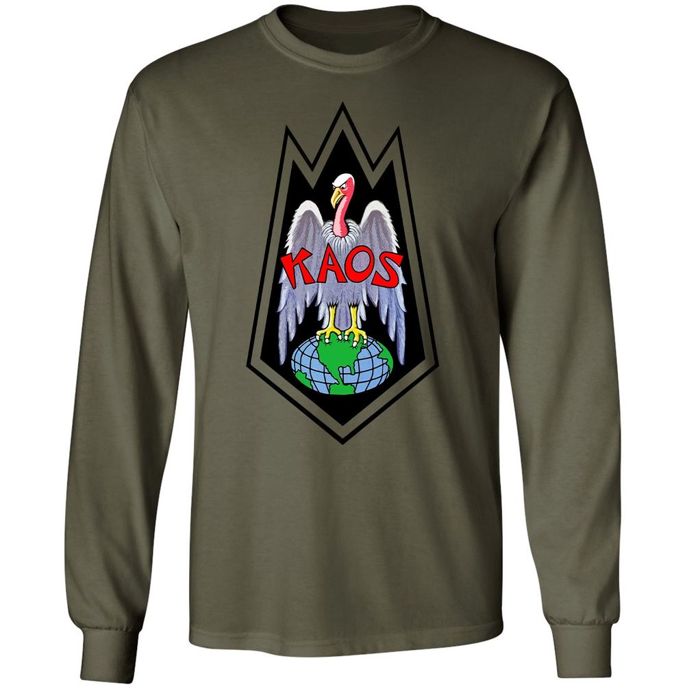 Long Sleeve T-Shirt - B61KXPR4 - Military Green - 7