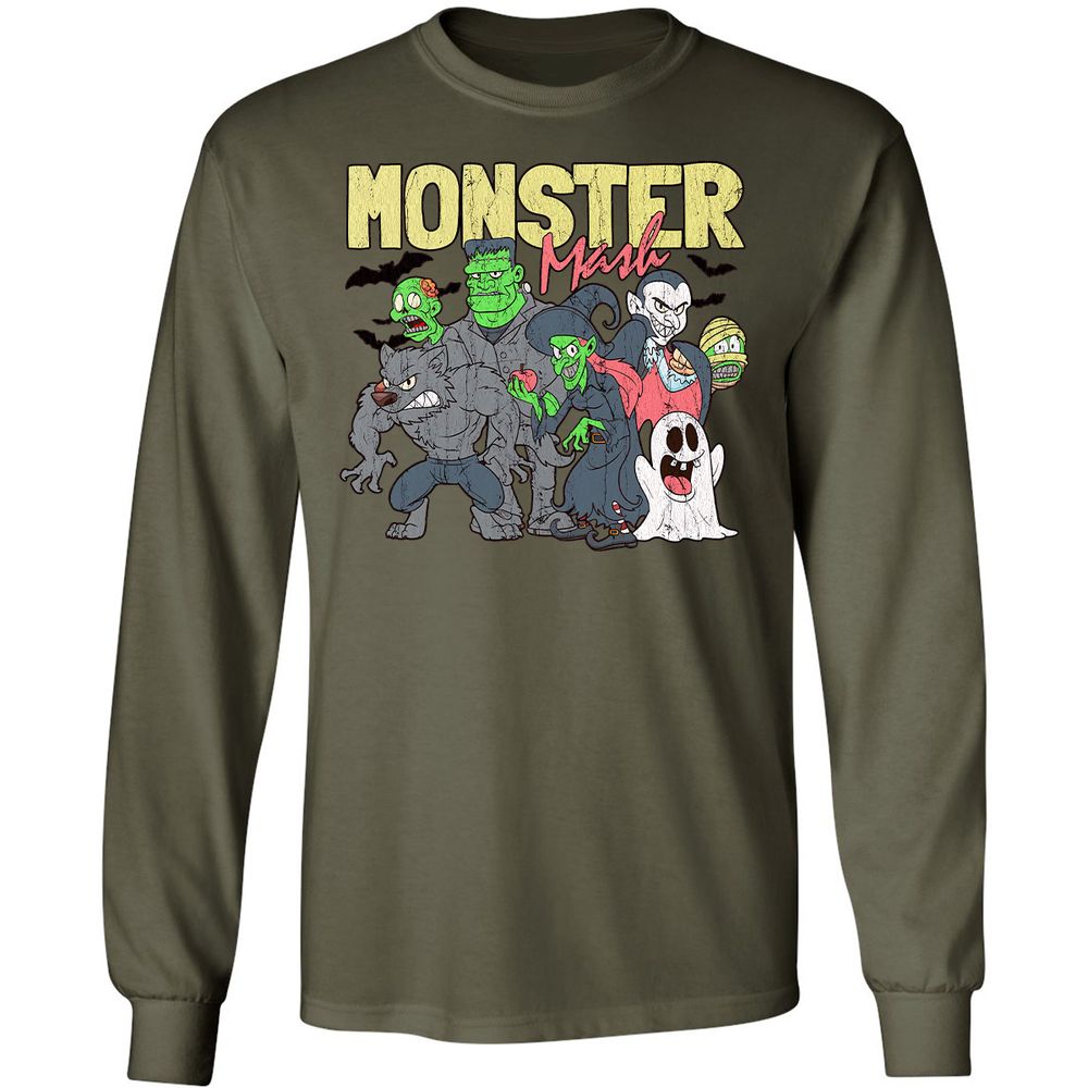 Long Sleeve T-Shirt - 5EXWS5XZ - Military Green - 7