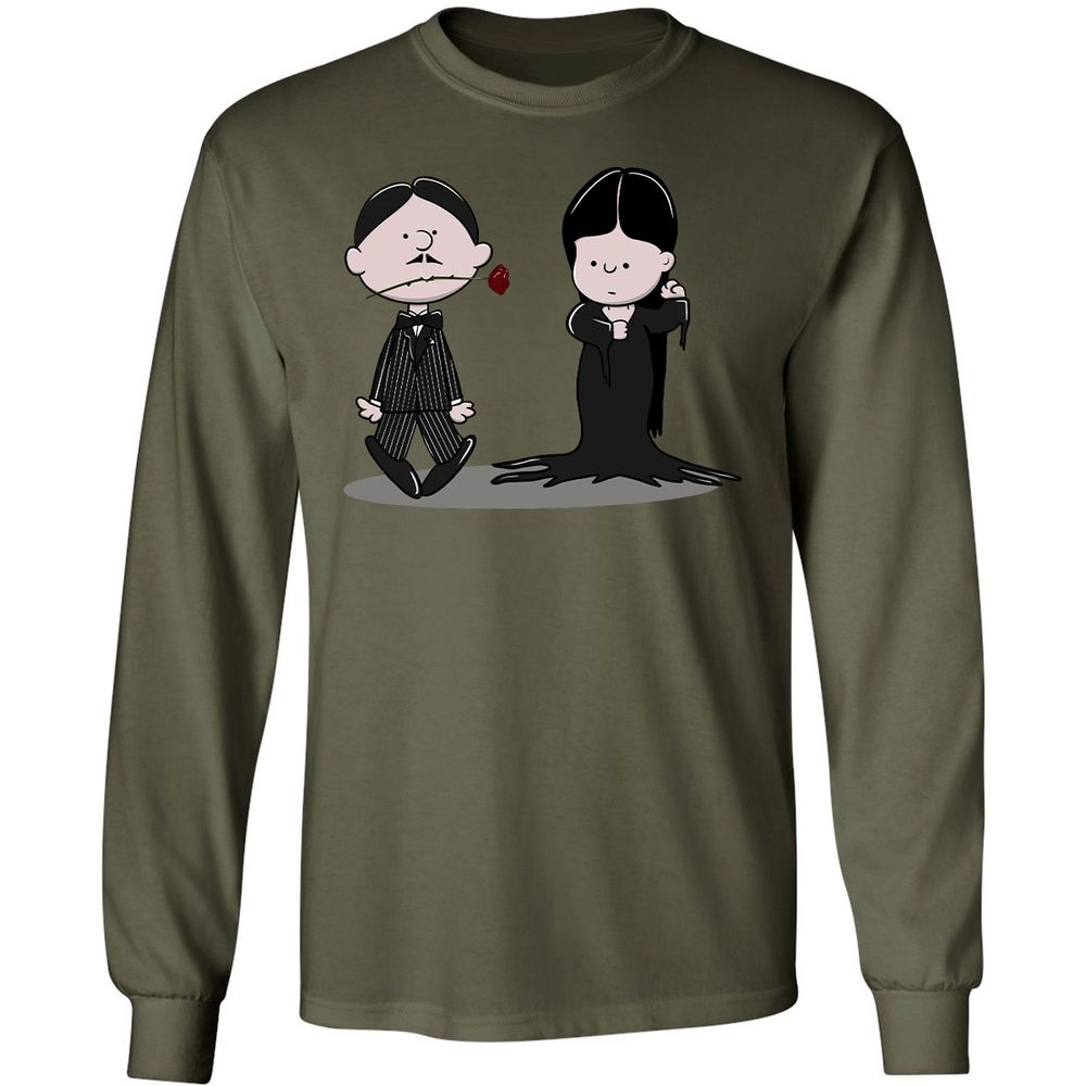 Long Sleeve T-Shirt - 2Q8CDT71 - Military Green - 7