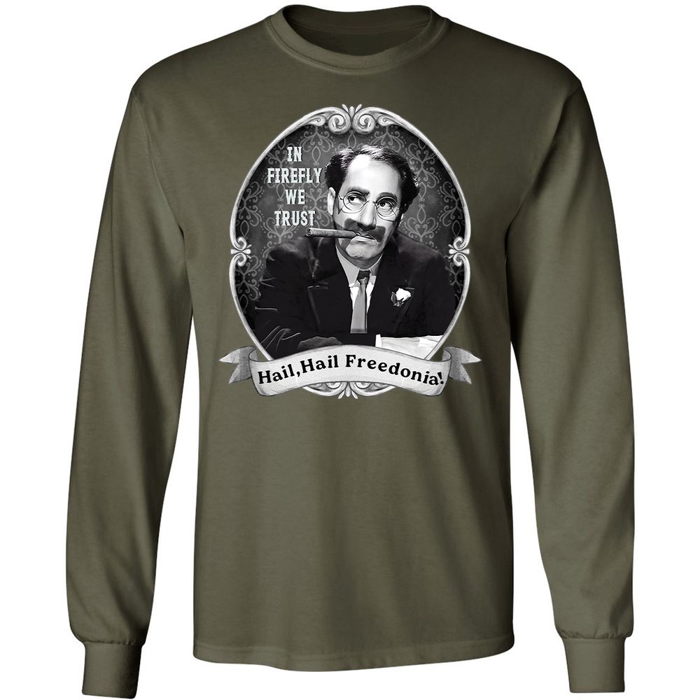 Long Sleeve T-Shirt - LZFJ9YS7 - Military Green - 7