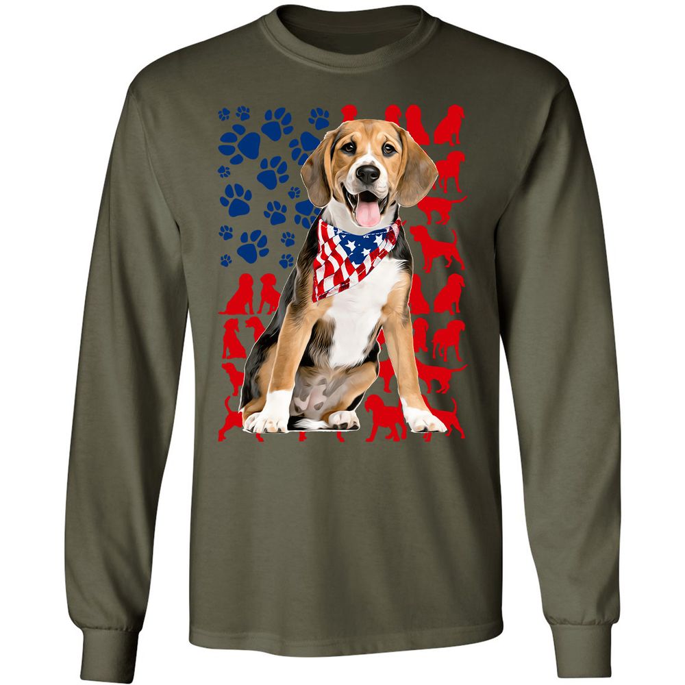 Long Sleeve T-Shirt - ALEVVJUZ - Military Green - 7