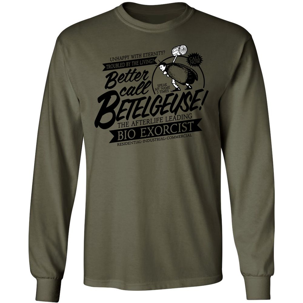 Long Sleeve T-Shirt - 5W6AG7LF - Military Green - 7