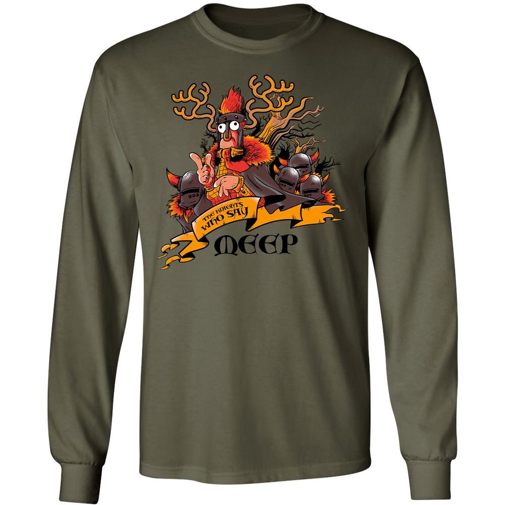 Long Sleeve T-Shirt - 72VG8XGK - Military Green - 7