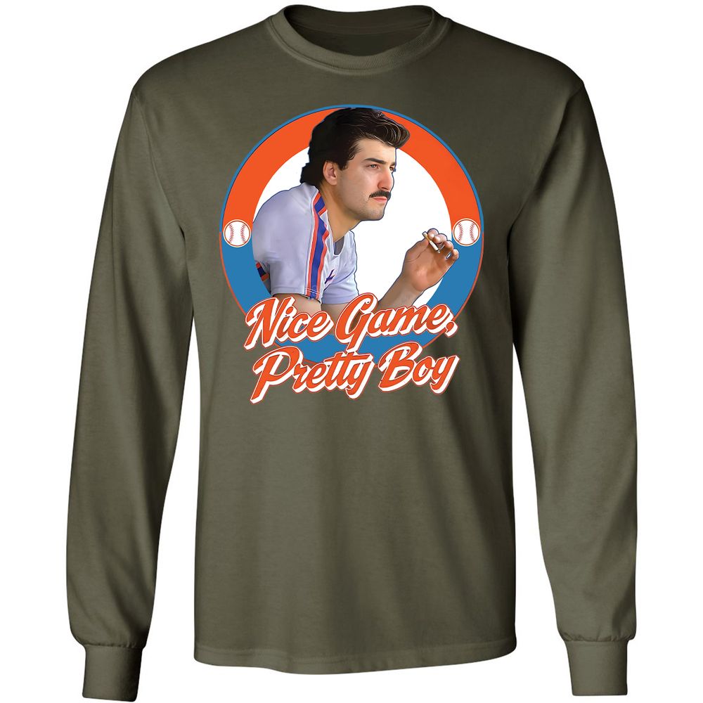 Long Sleeve T-Shirt - 7H9VDS41 - Military Green - 7