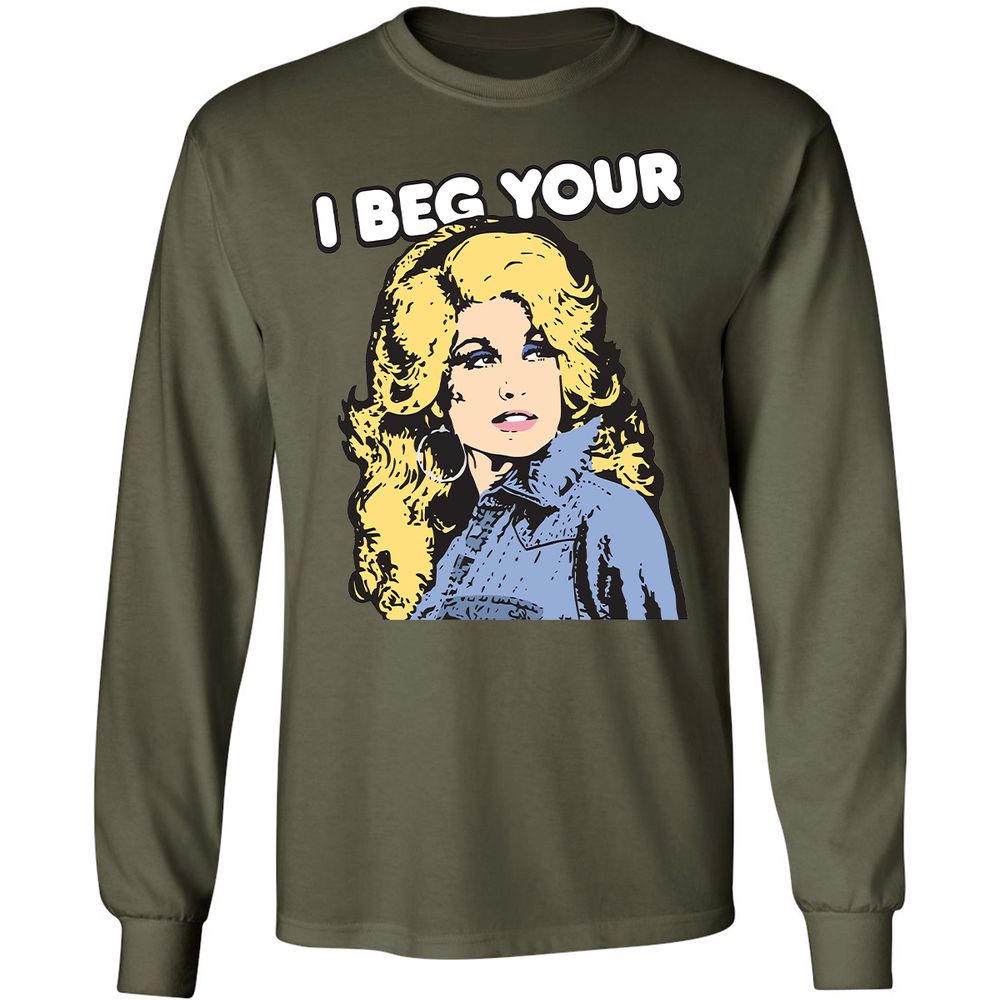Long Sleeve T-Shirt - YB8TQBEP - Military Green - 7
