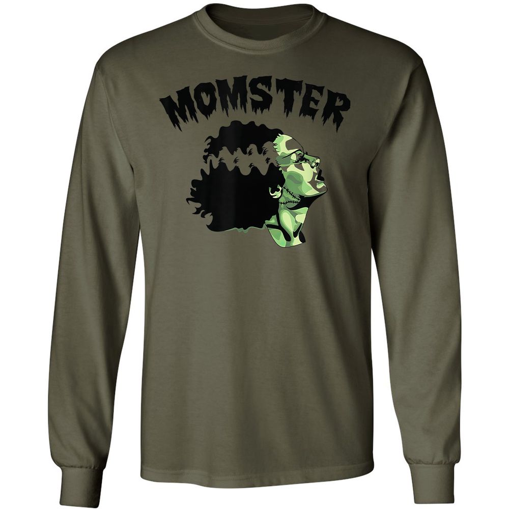 Long Sleeve T-Shirt - METTW6PL - Military Green - 7