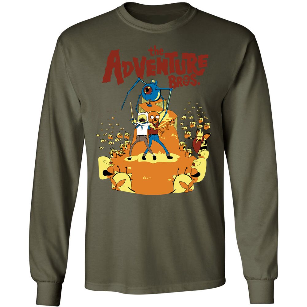 Long Sleeve T-Shirt - R5TUMLRV - Military Green - 7