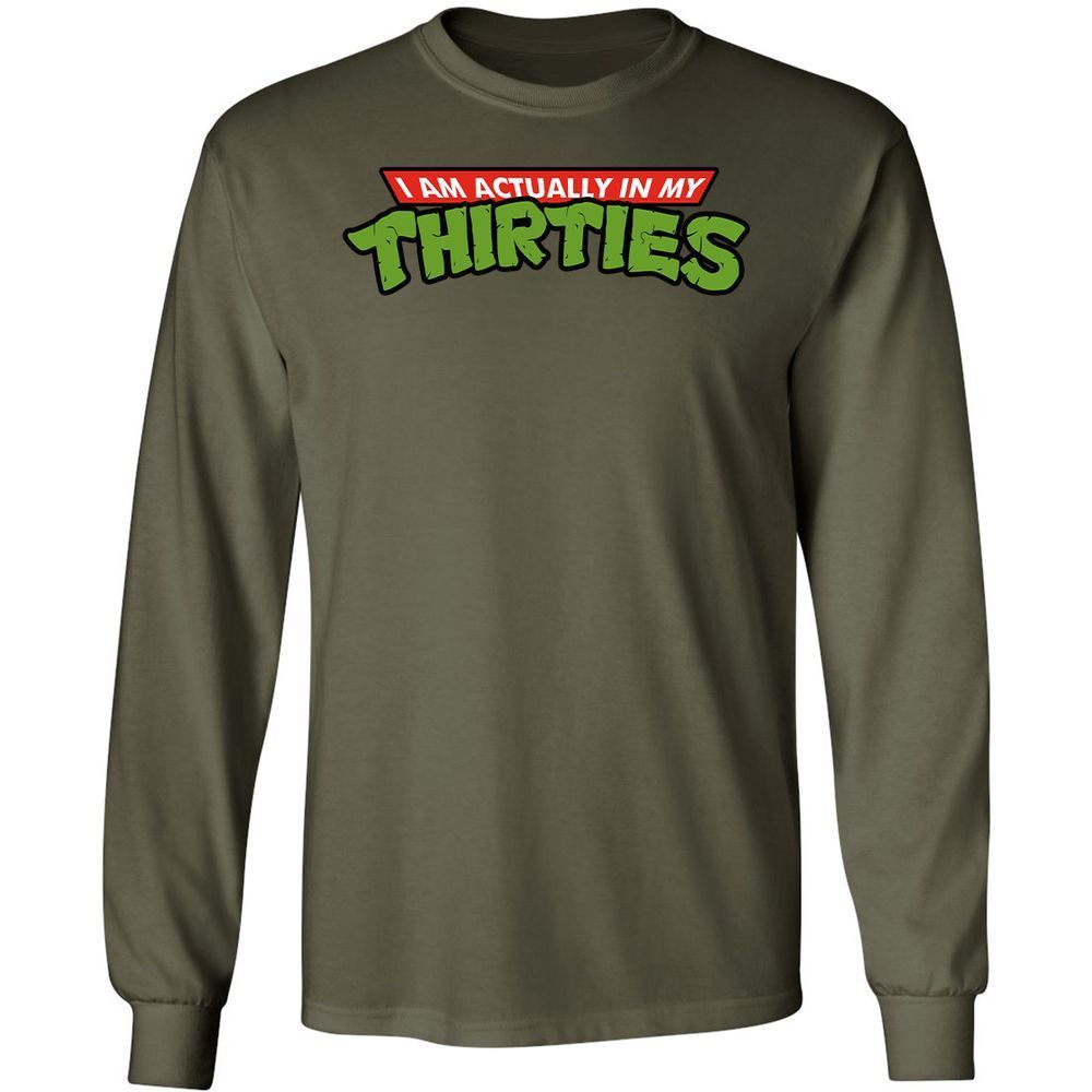 Long Sleeve T-Shirt - Y77K6K58 - Military Green - 7