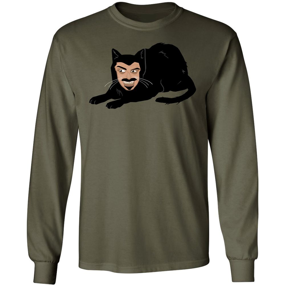 Long Sleeve T-Shirt - UEP9YL5U - Military Green - 7