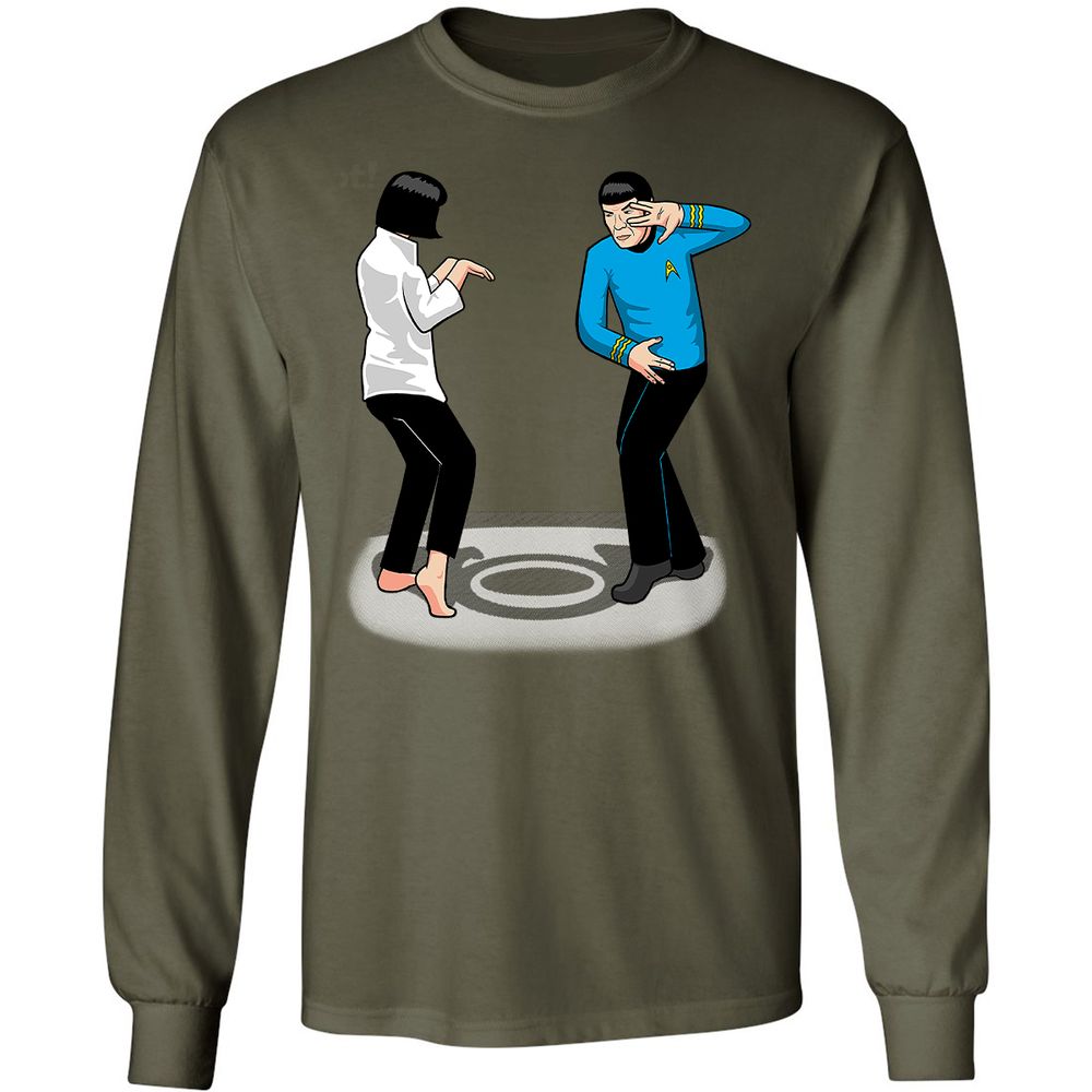 Long Sleeve T-Shirt - YFQRBYYA - Military Green - 7