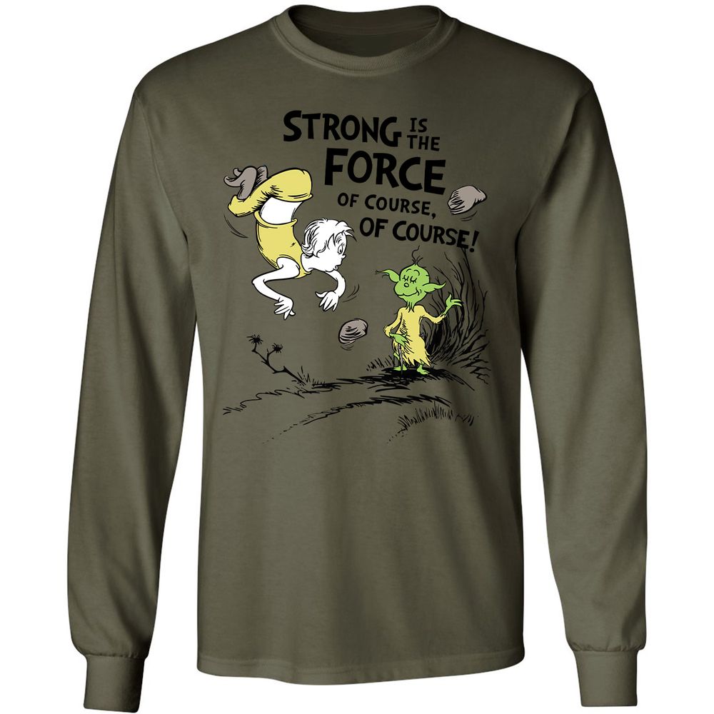 Long Sleeve T-Shirt - A5PM2Z3Q - Military Green - 7