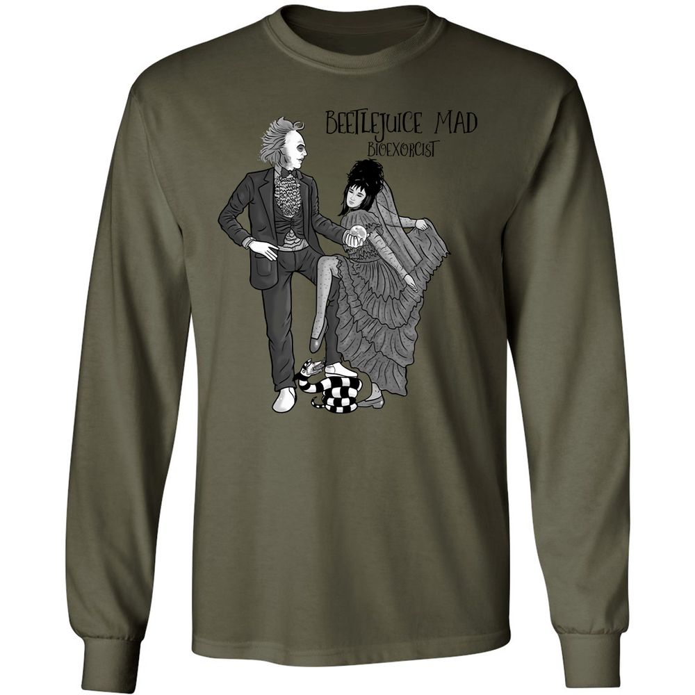 Long Sleeve T-Shirt - GD6YEDKZ - Military Green - 7