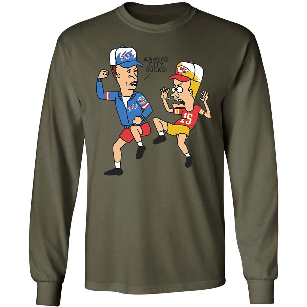 Long Sleeve T-Shirt - 5SK163NT - Military Green - 7