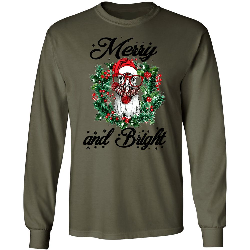 Long Sleeve T-Shirt - 3Q75KZWS - Military Green - 7