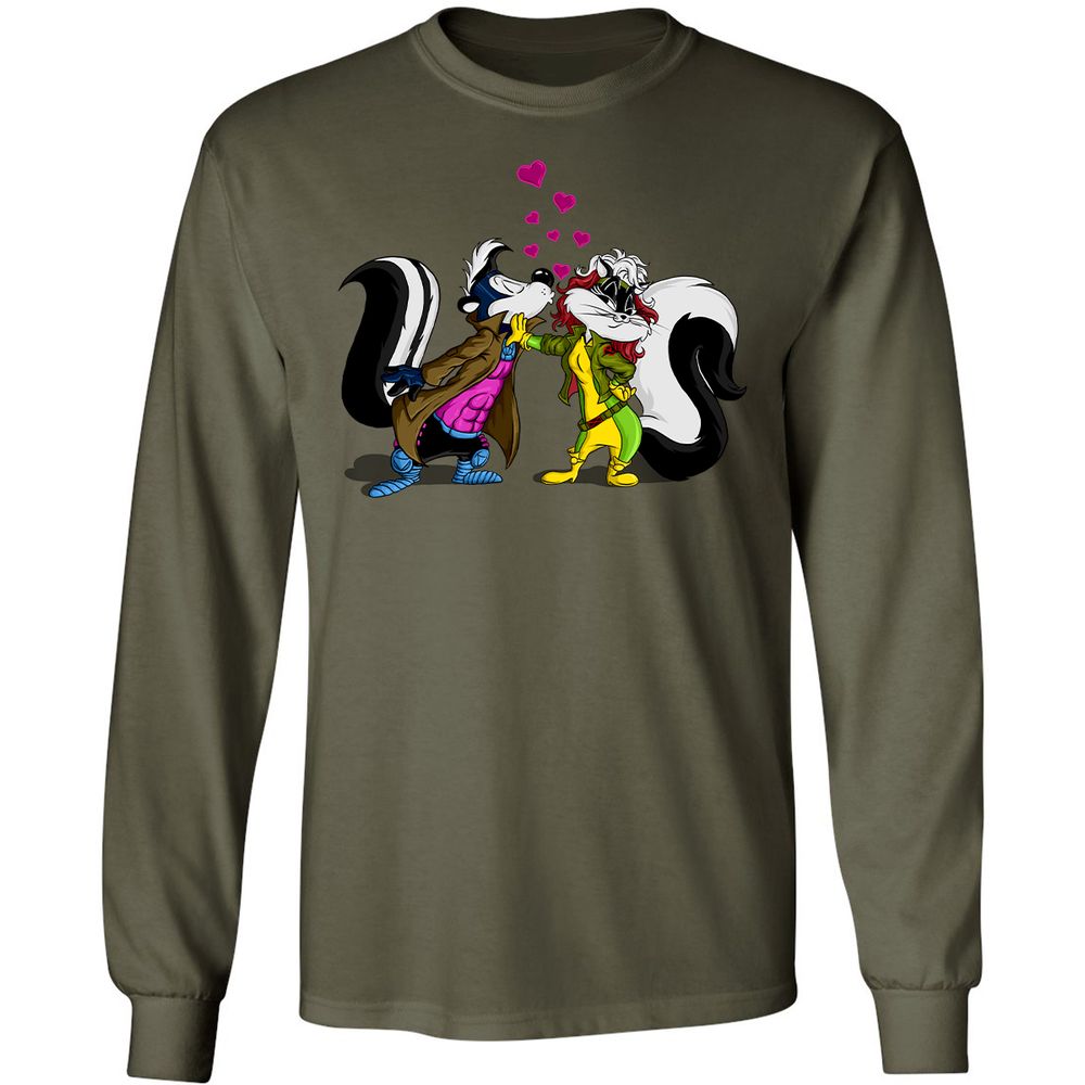 Long Sleeve T-Shirt - SF2VAB68 - Military Green - 7