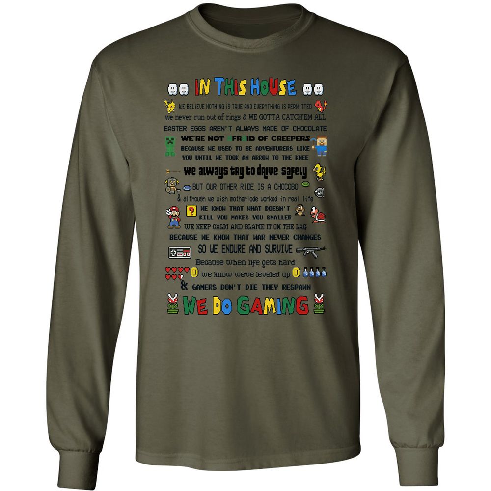 Long Sleeve T-Shirt - BDL173LW - Military Green - 7