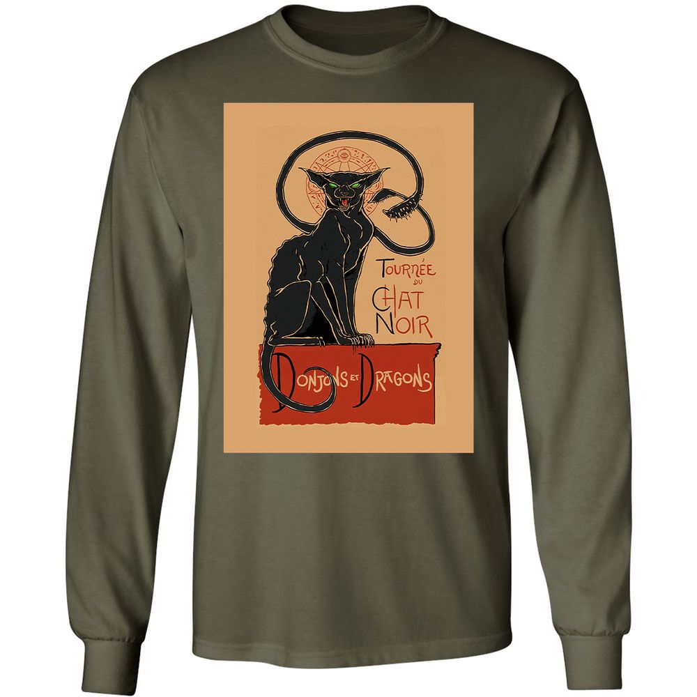 Long Sleeve T-Shirt - VM1D5Q9Q - Military Green - 7