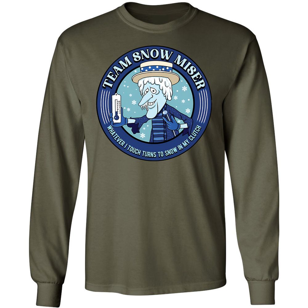 Long Sleeve T-Shirt - 5VA6KT35 - Military Green - 7